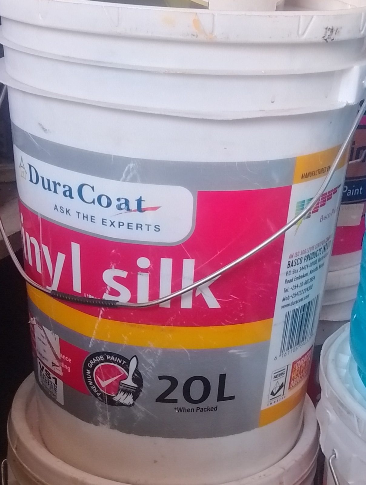 Dura silk vinyl 20lrts