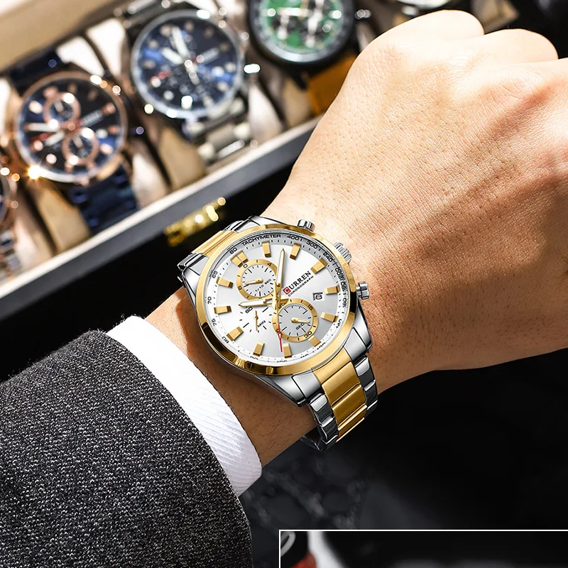 CURREN 8445 CHRONOGRAPH