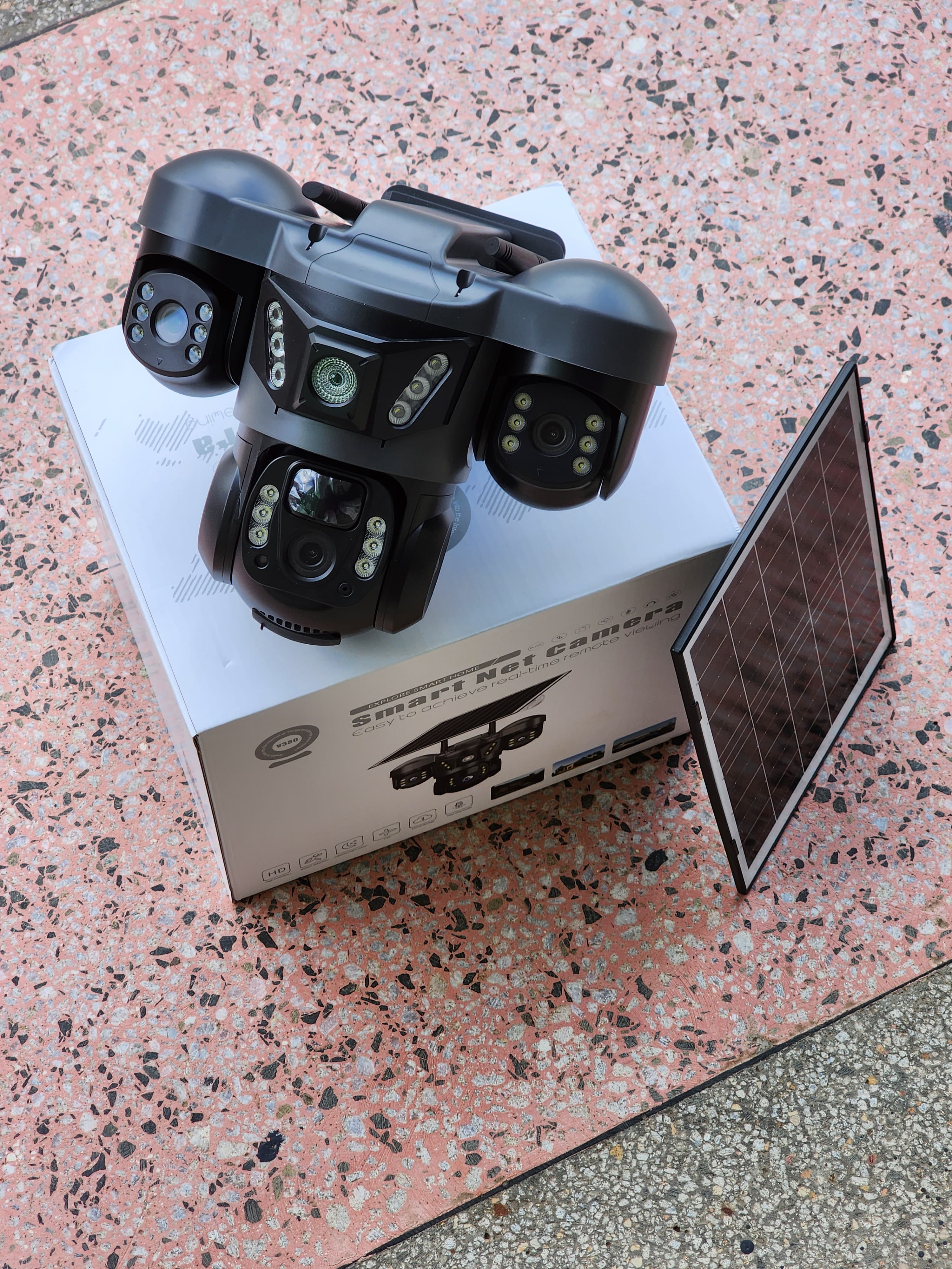 V380 Solar CCTV Camera