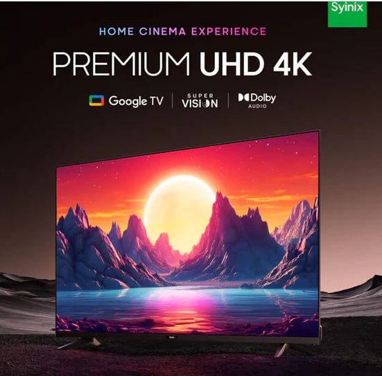 SYINIX 55-inch GOOGLE SMART TV 4k