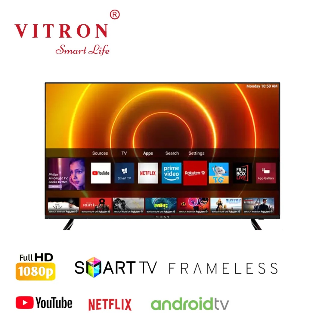 Vitron 32-inch Smart QLED TV inbuilt-bluetooth