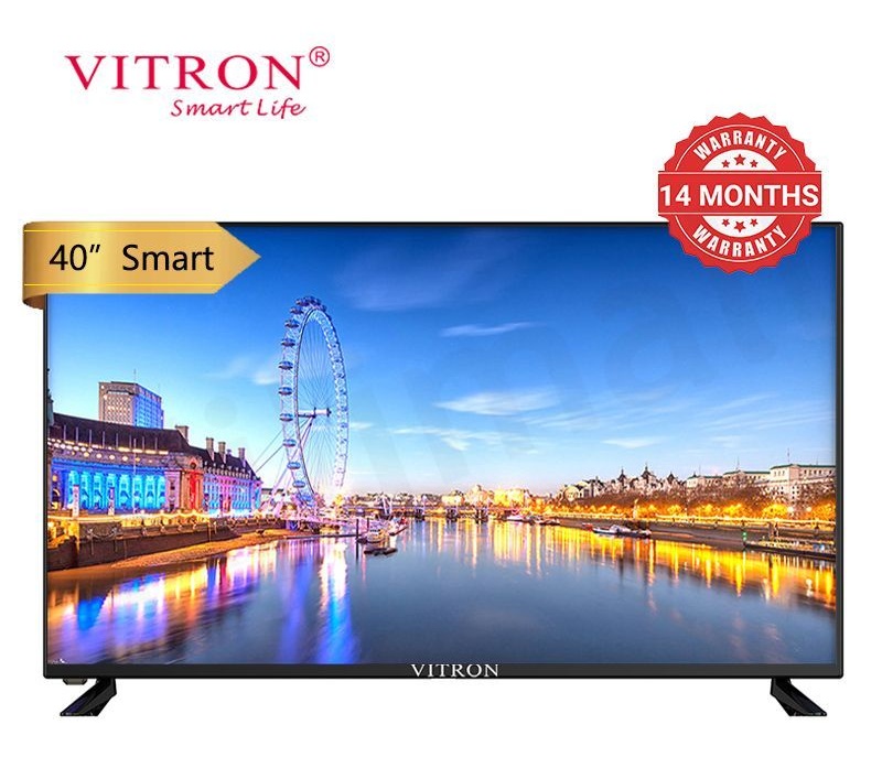 Vitron 40 inches  Smart Android TV  Frameless Bluetooth