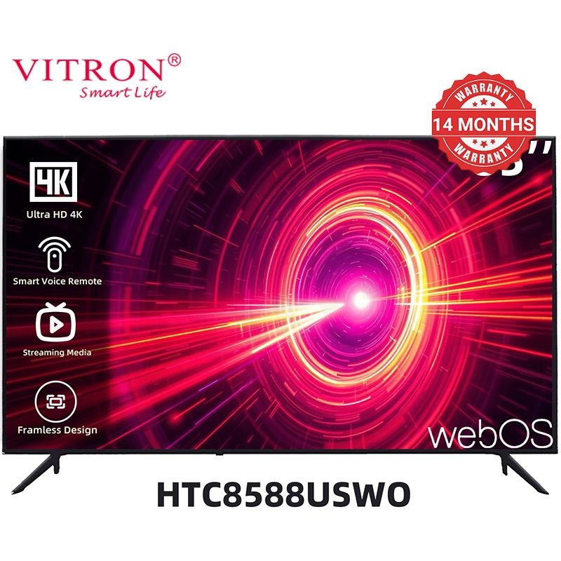 Vitron 85-inch Premium Smart TV WebOs
