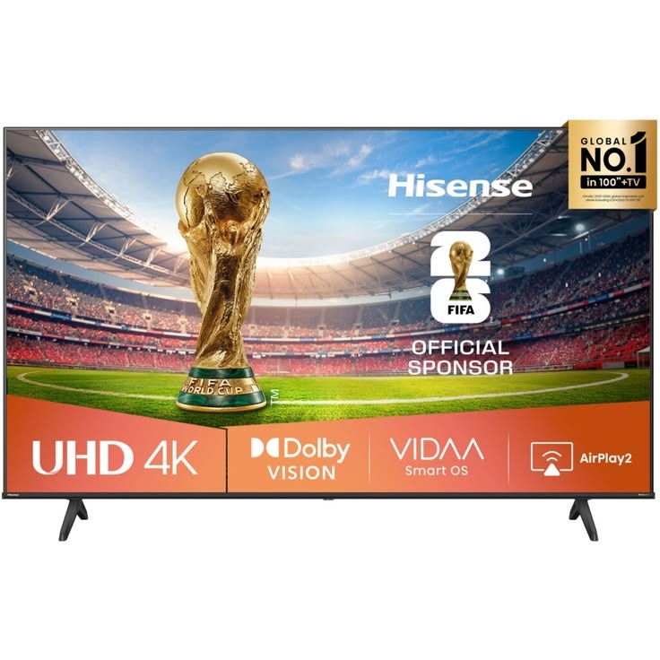 Hisense 43-inch smart 4k UHD TV